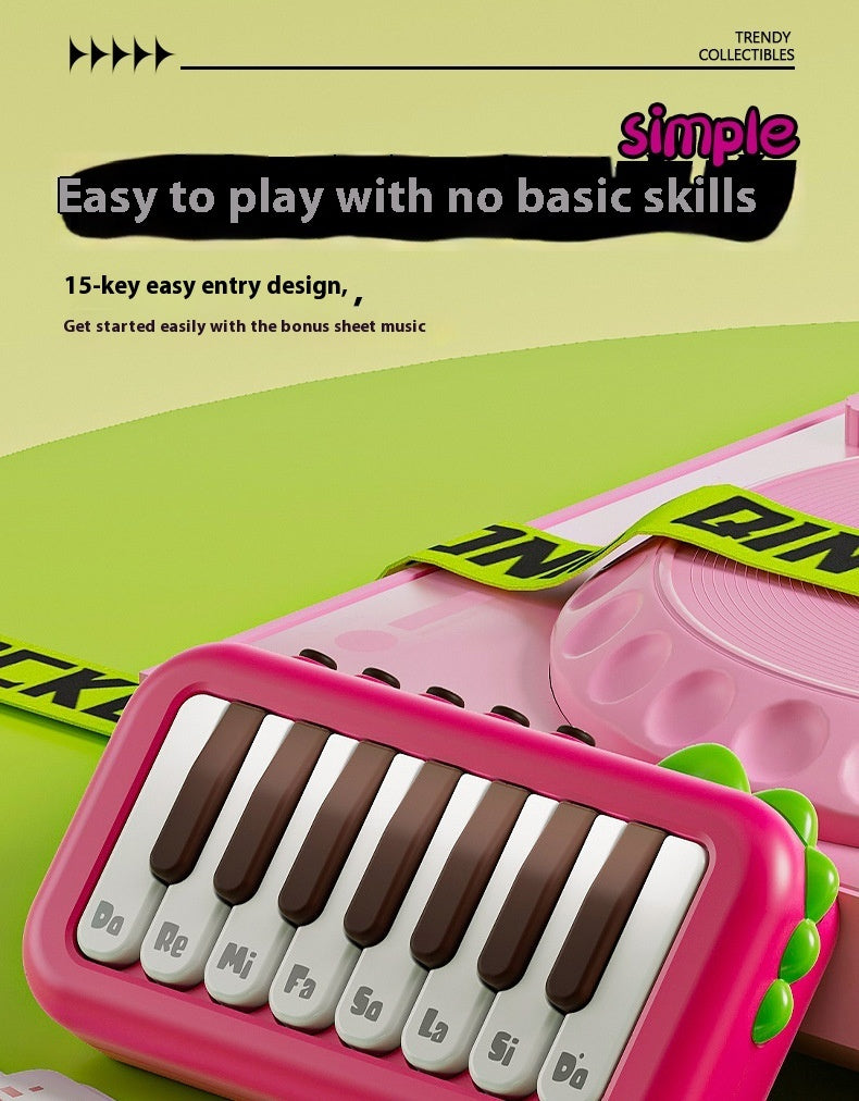 Baby Pocket Electronic Keyboard Can Play Little Piano Pattern