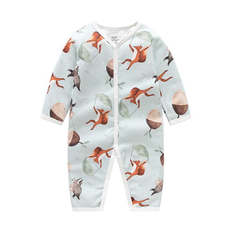 Spring And Autumn Baby Rompers Baby Bodysuit Baby Clothes