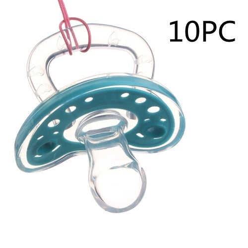 Baby Products Full Silica Gel Pacifier Two-color Liquid Silicone Sleep Comfort Baby Pacifier Baby